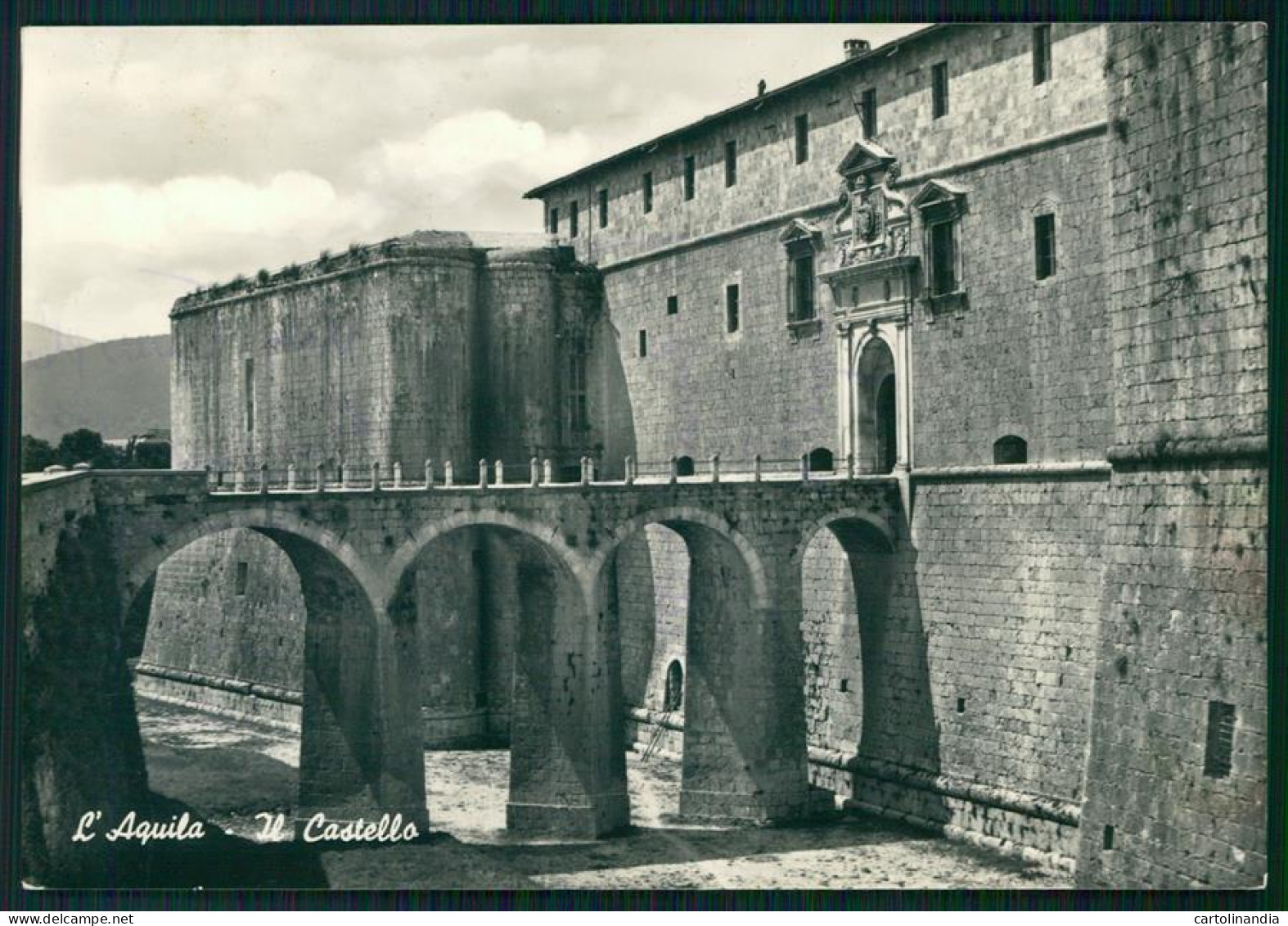 L'Aquila Città Il Castello Foto FG Cartolina MZ4961 - L'Aquila