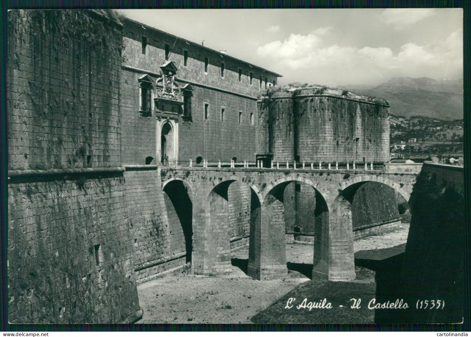 L'Aquila Città Il Castello Foto FG Cartolina MZ4962 - L'Aquila
