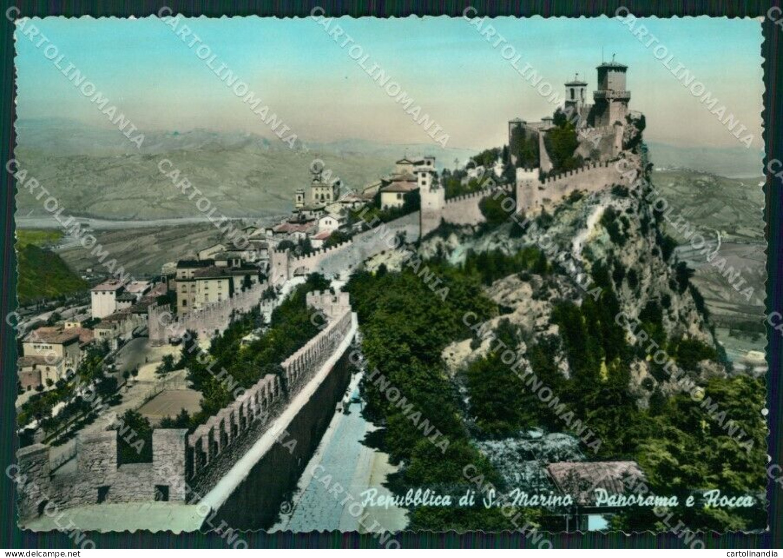 Repubblica Di San Marino Foto FG Cartolina ZKM8268 - Reggio Nell'Emilia