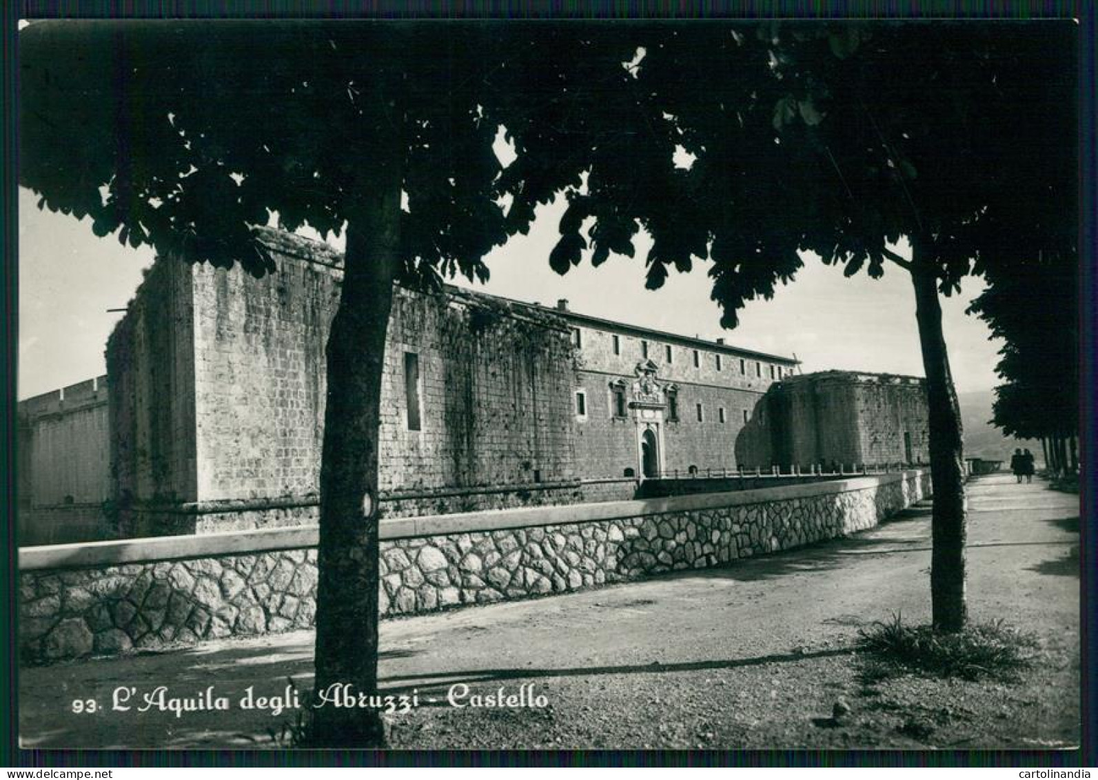 L'Aquila Città Il Castello Foto FG Cartolina MZ4964 - L'Aquila