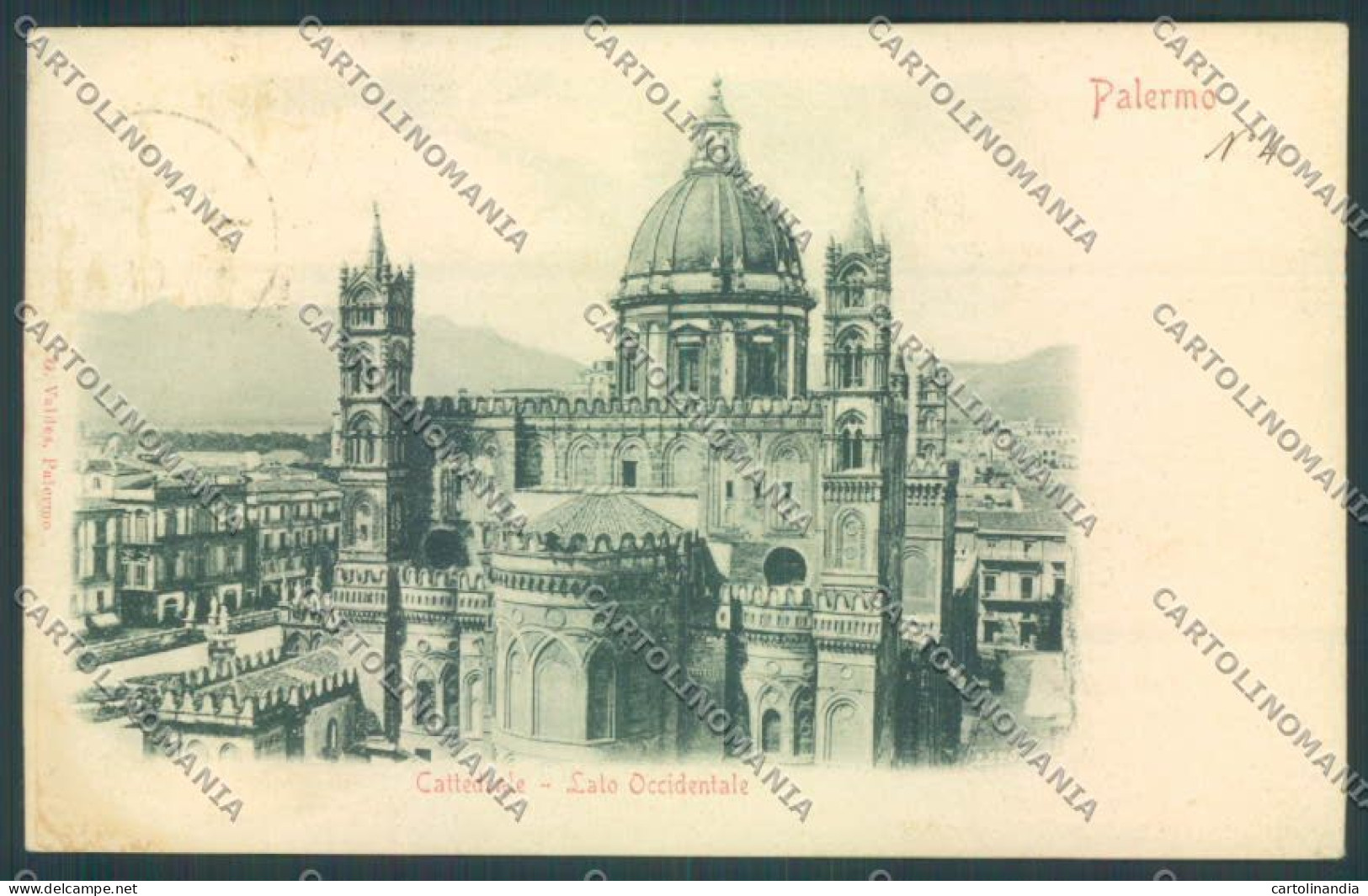 Palermo Città Cattedrale Cartolina ZT7890 - Palermo