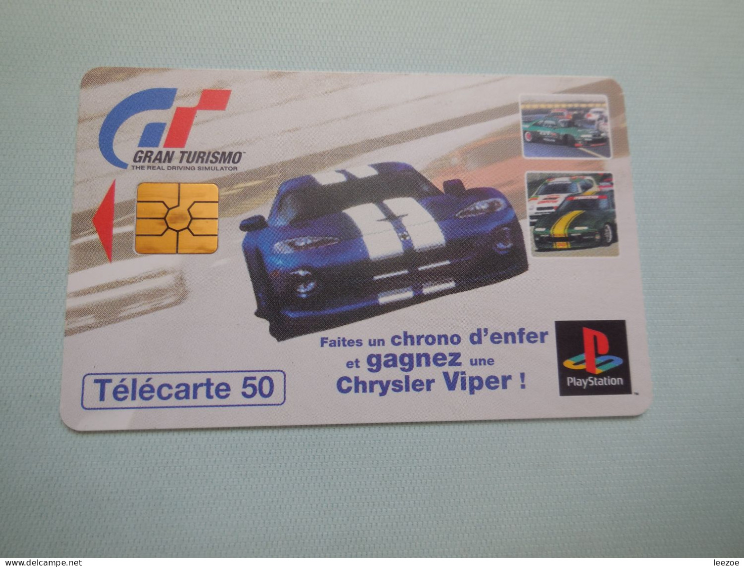 Télécarte 50 Jeu Vidéo Playstation GRAN TURISMO, 05/98 ....ref/n5 - Spelletjes