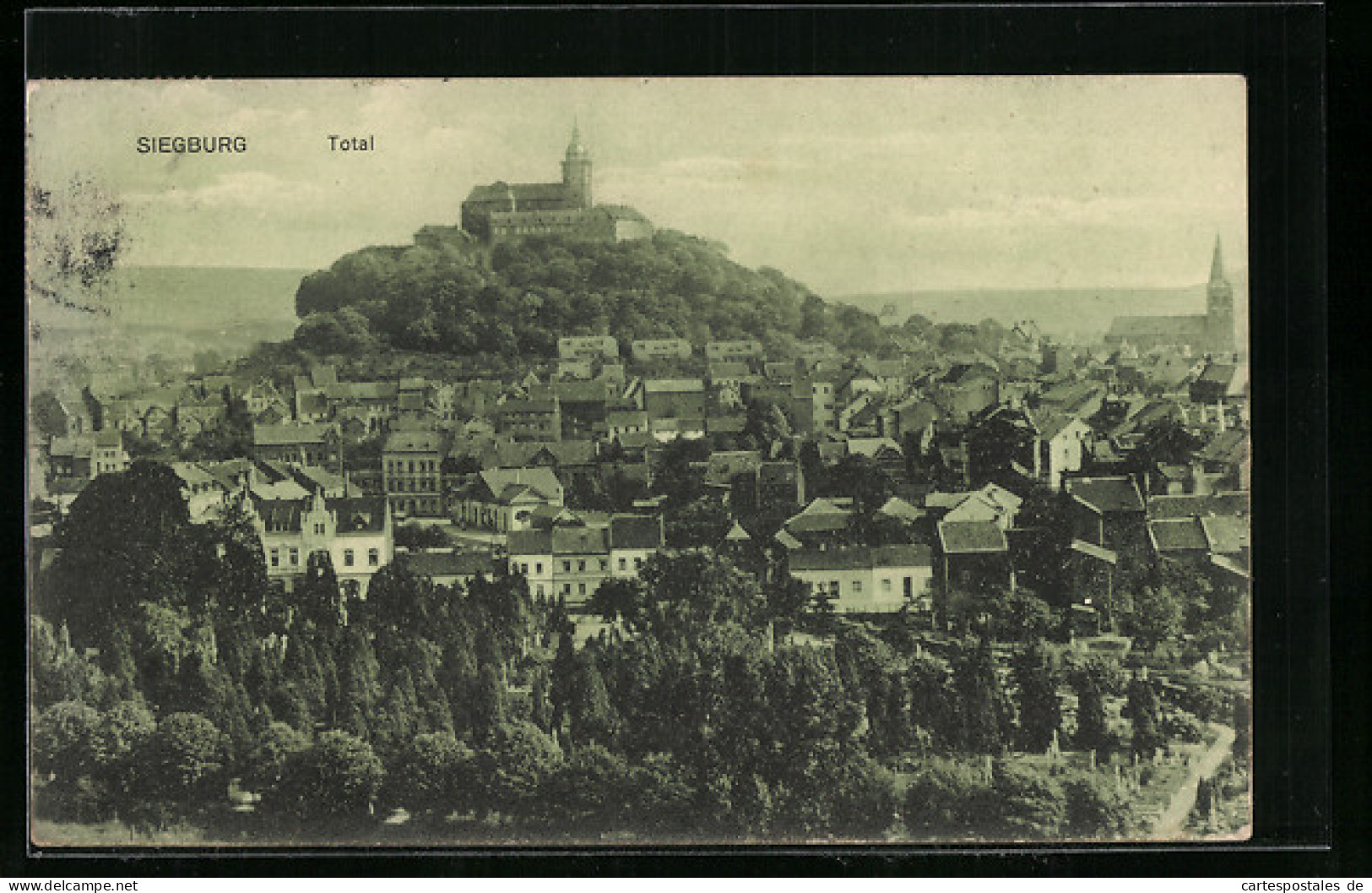 AK Siegburg, Stadttotale Mit Der Abtei Auf Dem Michealsberg  - Siegburg