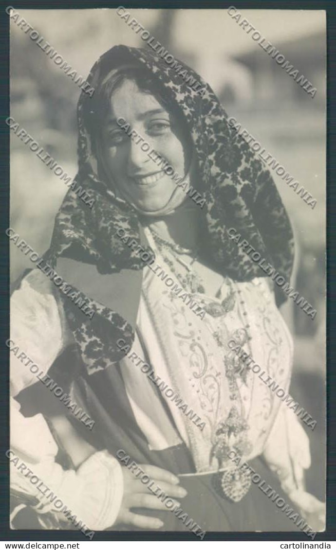 Sassari Costumi Sardi Foto Cartolina ZG0371 - Sassari