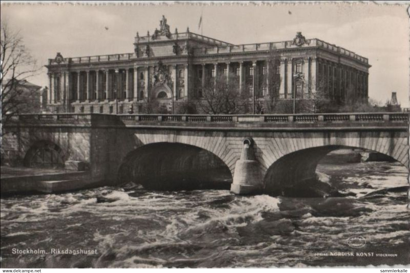 87952 - Schweden - Stockholm - Riksdagshuset - Ca. 1960 - Suède