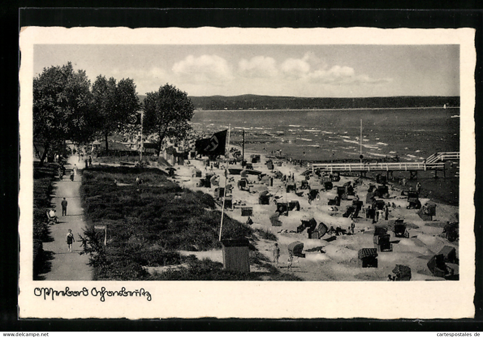 AK Scharbeutz, Strand Im Sommer Mit   - Scharbeutz