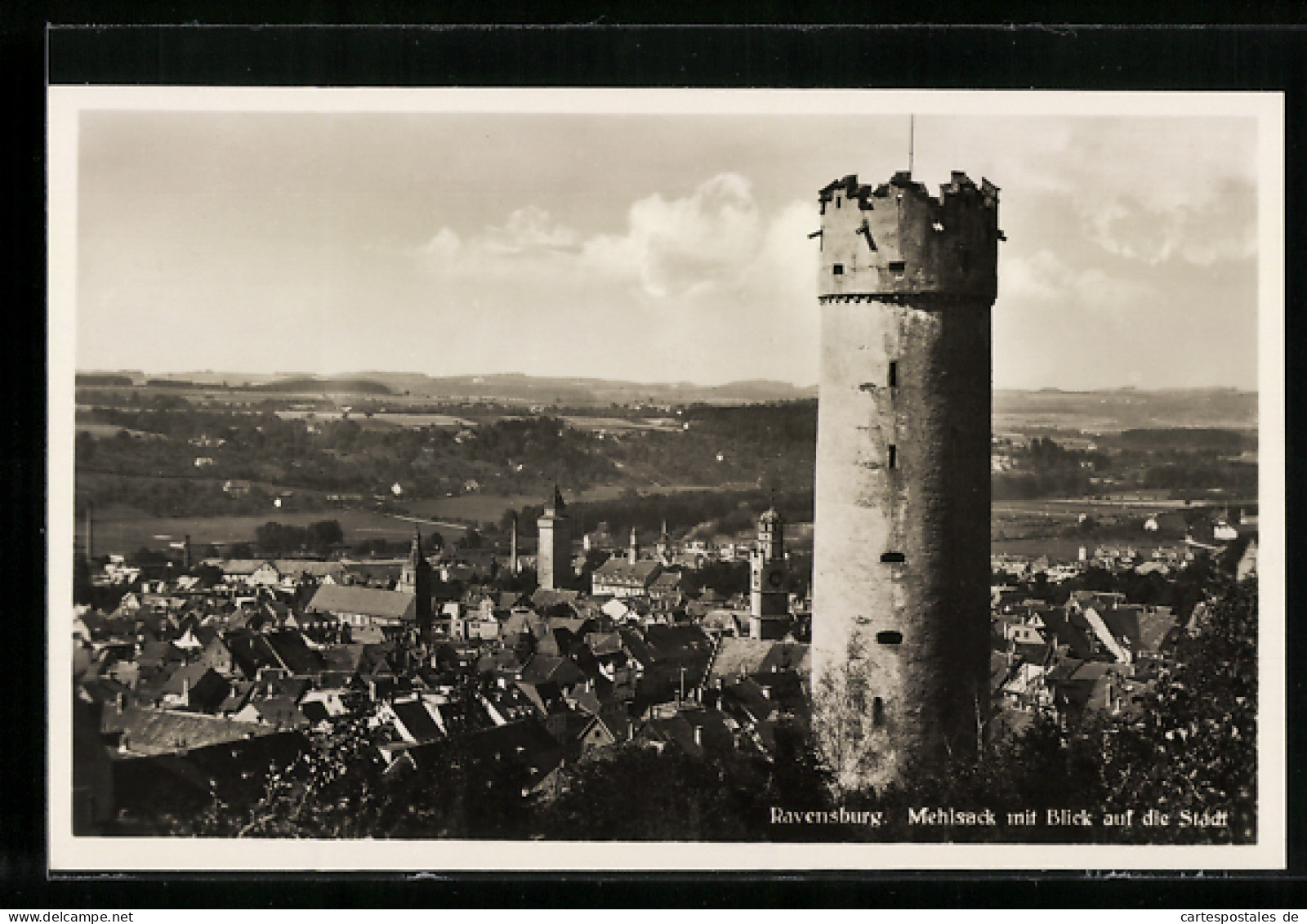 AK Ravensburg, Gesamtansicht Mit Mehlsack  - Ravensburg