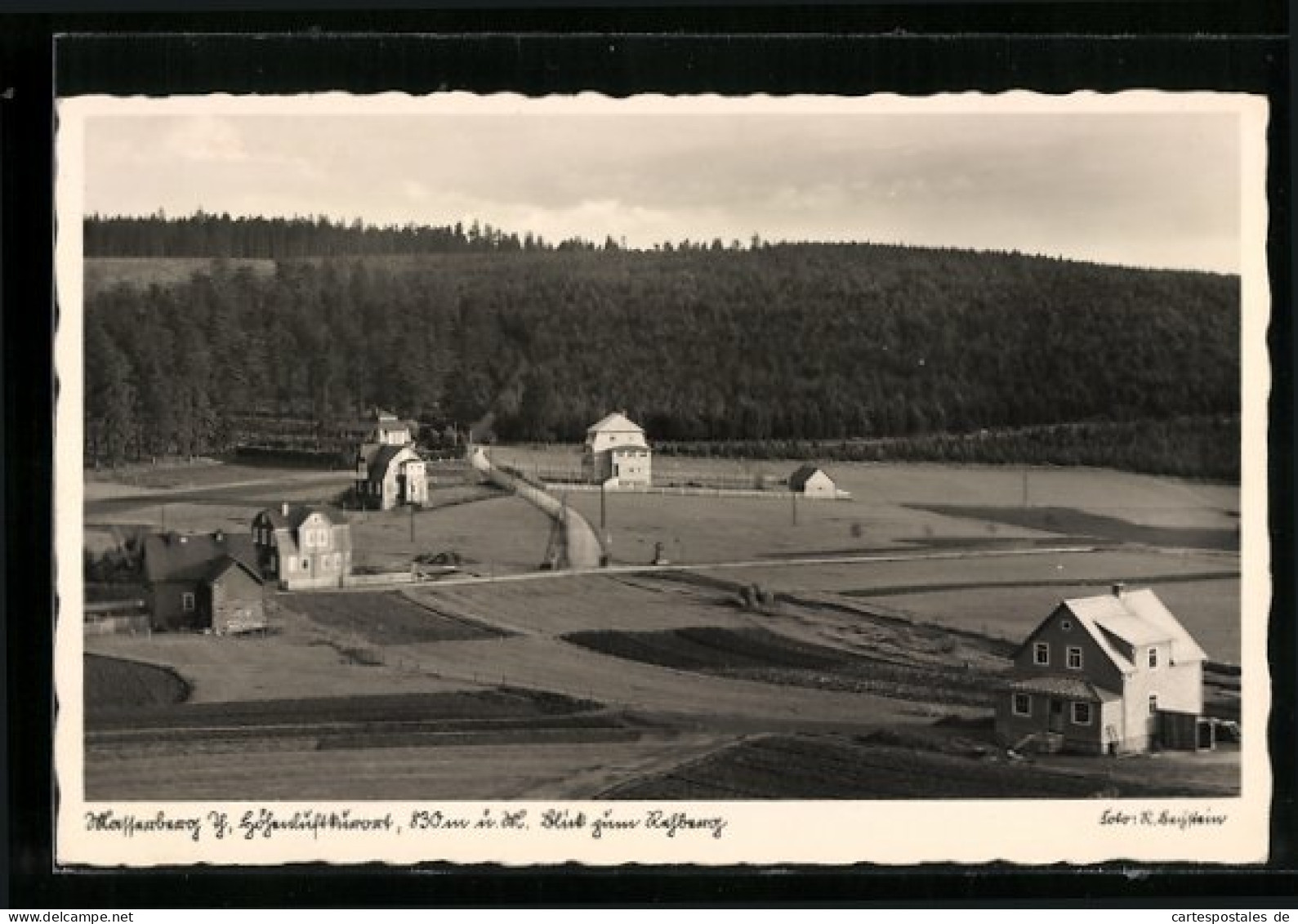 AK Masserberg, Panorama Mit Bergblick  - Masserberg