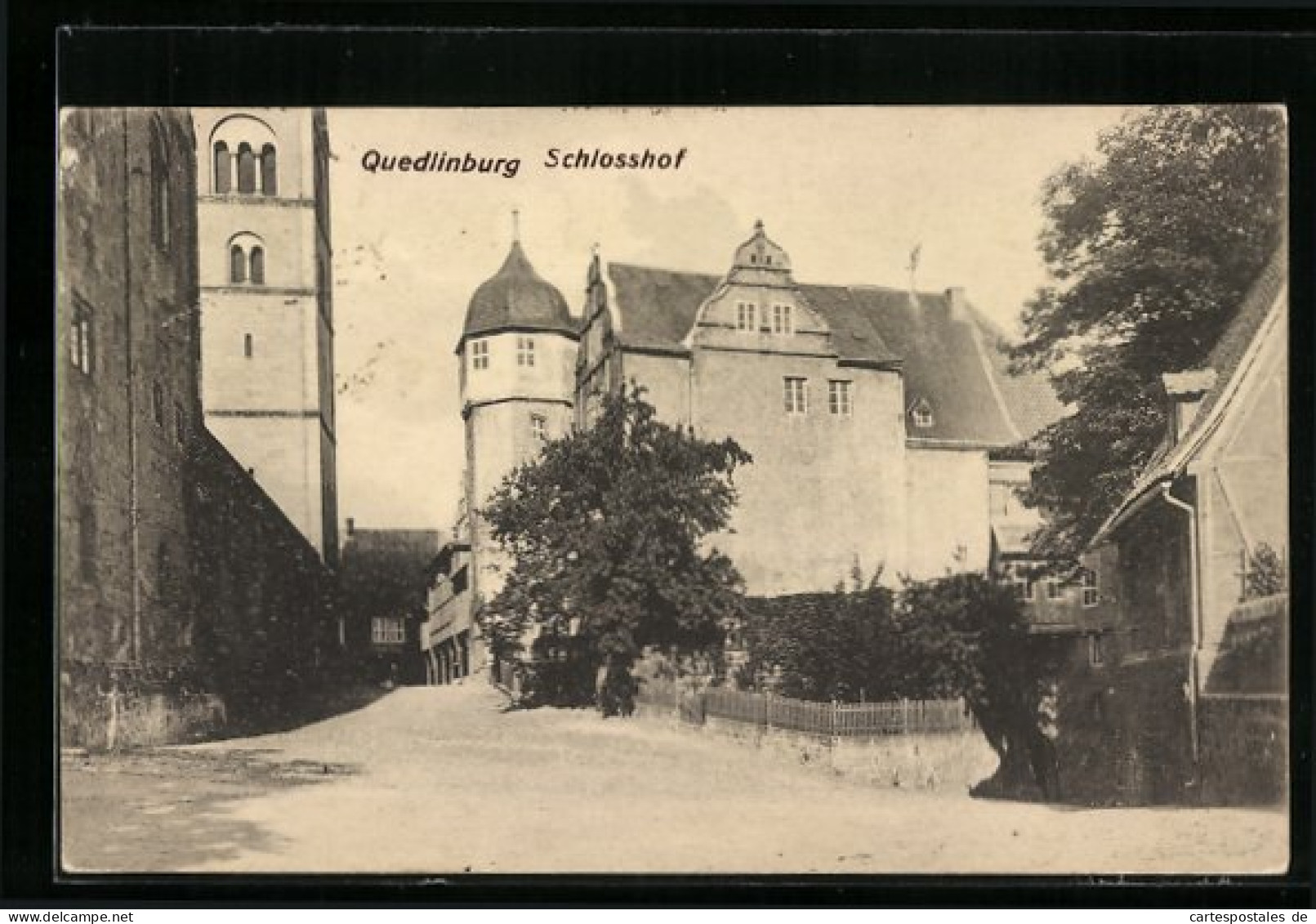 AK Quedlinburg, Partie Auf Dem Schlosshof  - Other & Unclassified