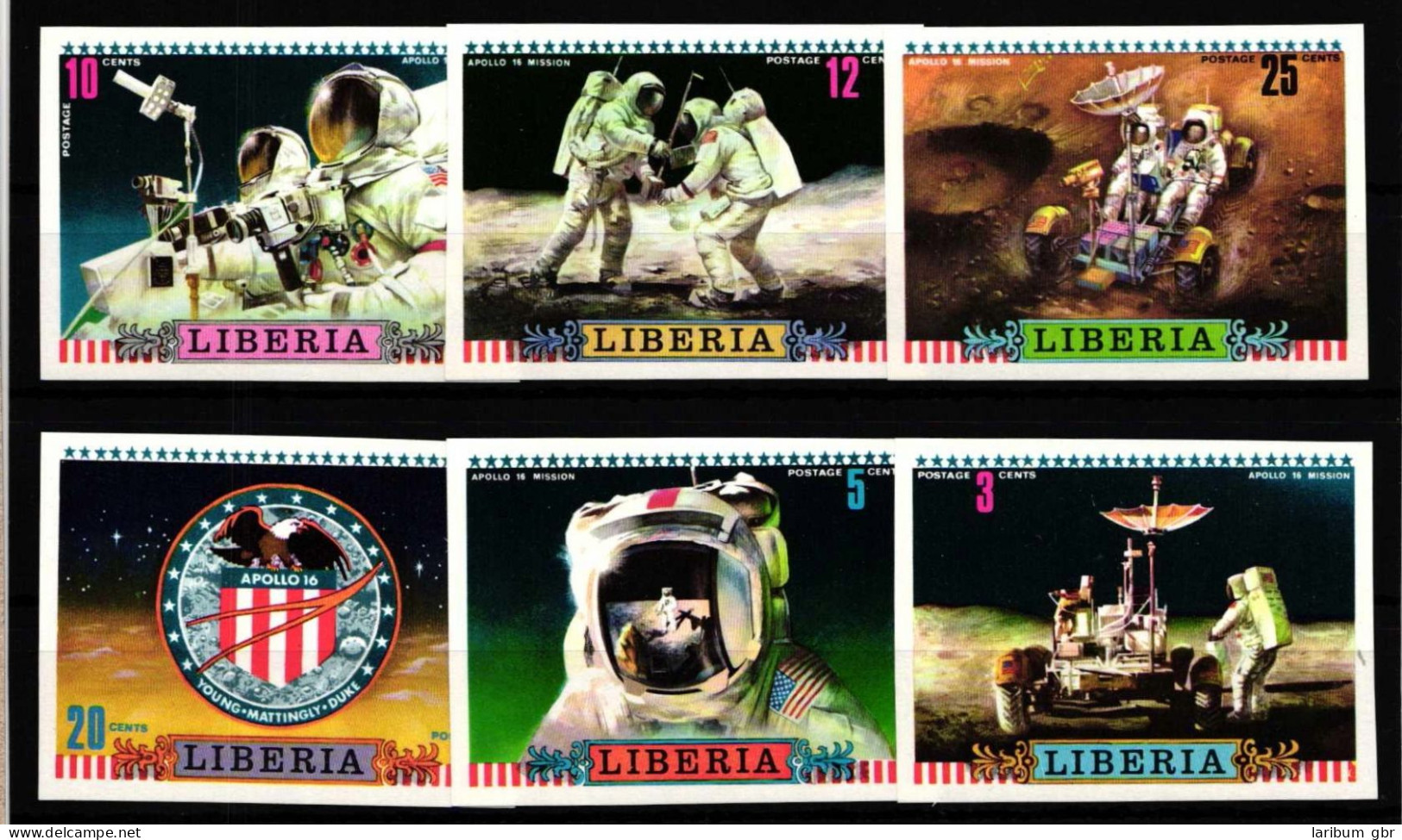 Liberia 835-840 Postfrisch Raumfahrt #HP427 - Liberia