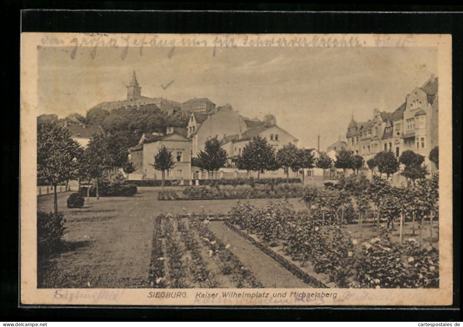 AK Siegburg, Kaiser Wilhelmplatz Und Michaelsberg  - Siegburg