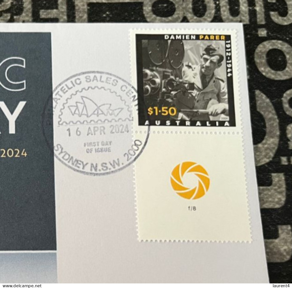 16-4-2024 (4 X 22) Australia ANZAC 2024 - New Stamp Issued 16-4-2024 (on Cover With Special Gutter) - Covers & Documents