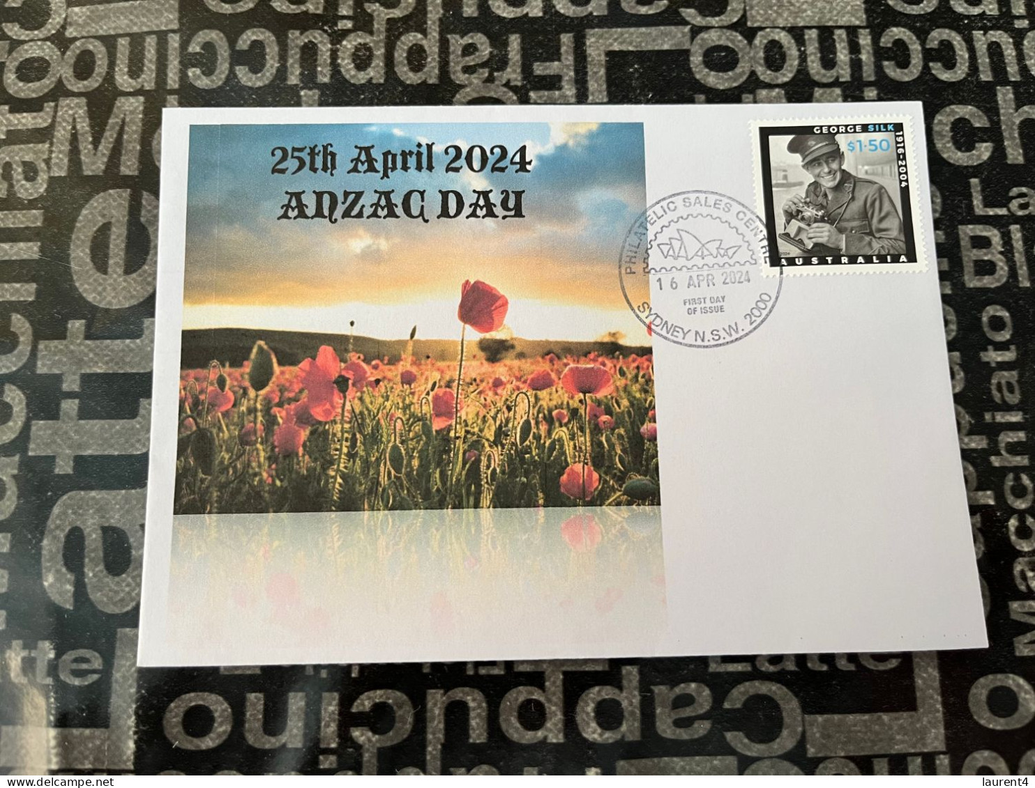 16-4-2024 (4 X 22) Australia ANZAC 2024 - New Stamp Issued 16-4-2024 (on Cover) - Briefe U. Dokumente