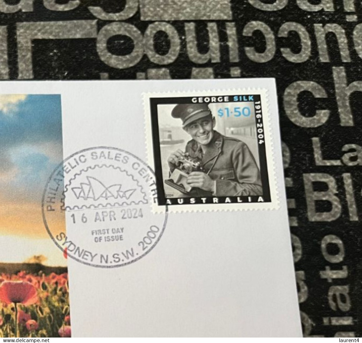 16-4-2024 (4 X 22) Australia ANZAC 2024 - New Stamp Issued 16-4-2024 (on Cover) - Lettres & Documents