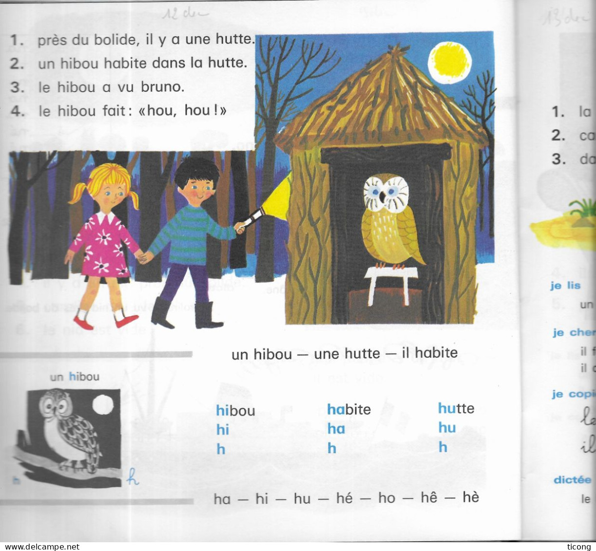 CAROLINE ET BRUNO METHODE DE LECTURE ( H.MAUFFRAIS, F.VANEL ) ILLUSTRATIONS MICHEL MOYNE, ED ISTRA 1985, VOIR LES SCANS - 6-12 Ans