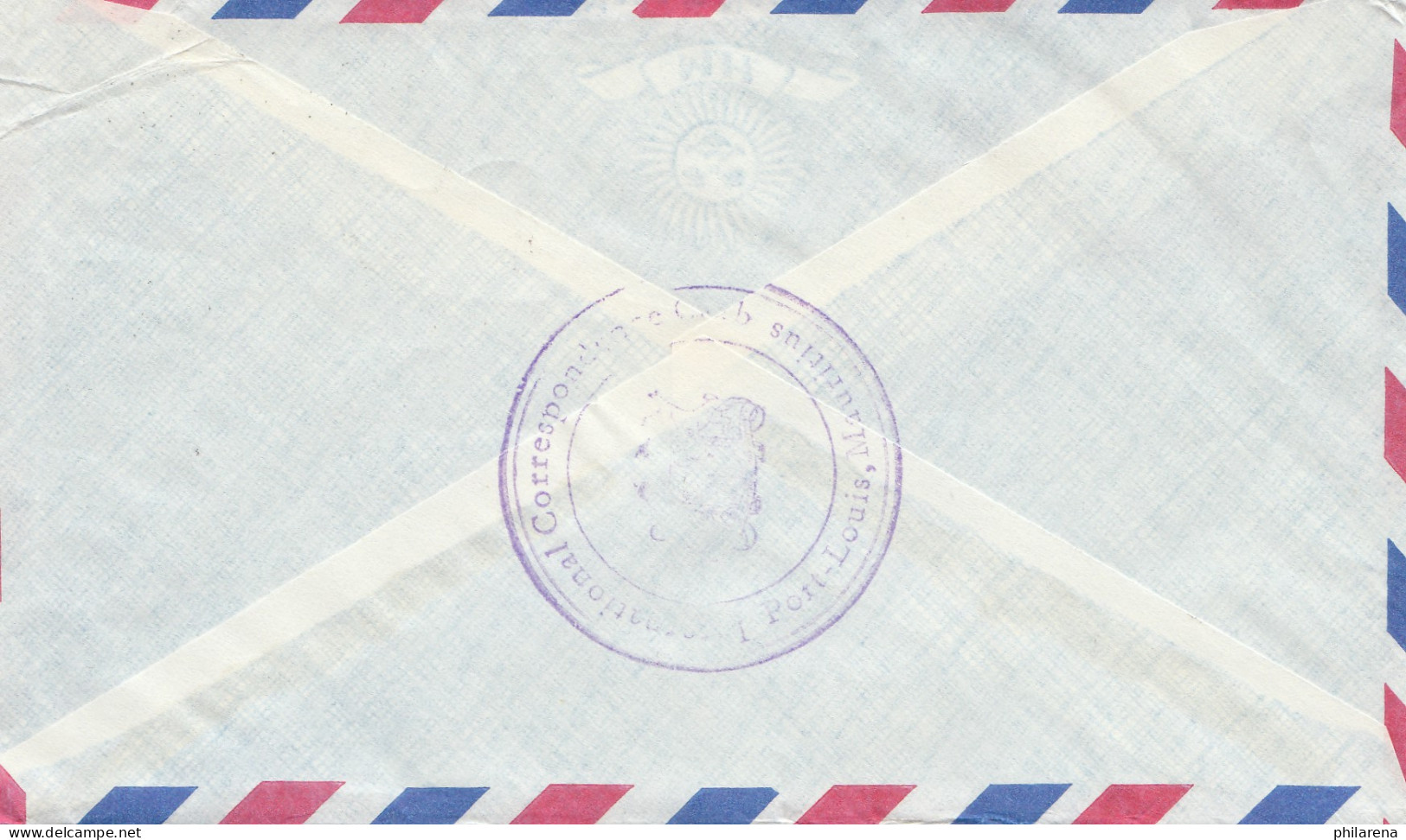 Mauritius: 1977: Air Mail To München - Maurice (1968-...)