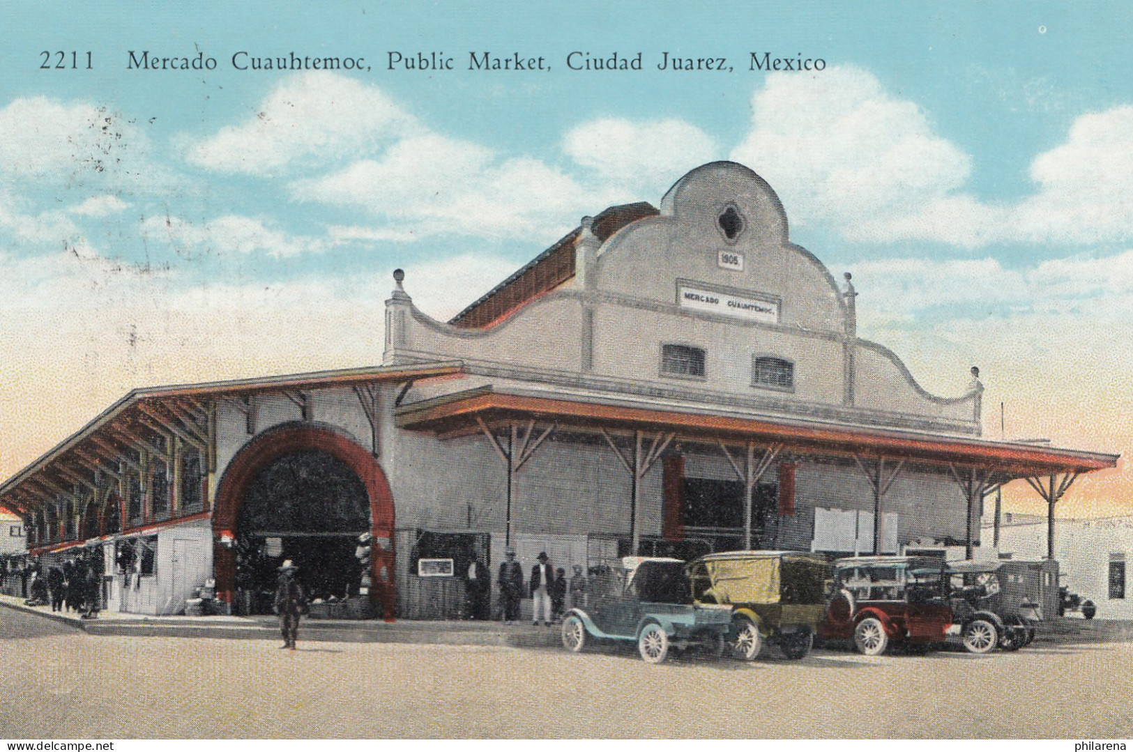 Mexico 1937: Post Card Ciudad Juarez To Stuttgart - Mexico
