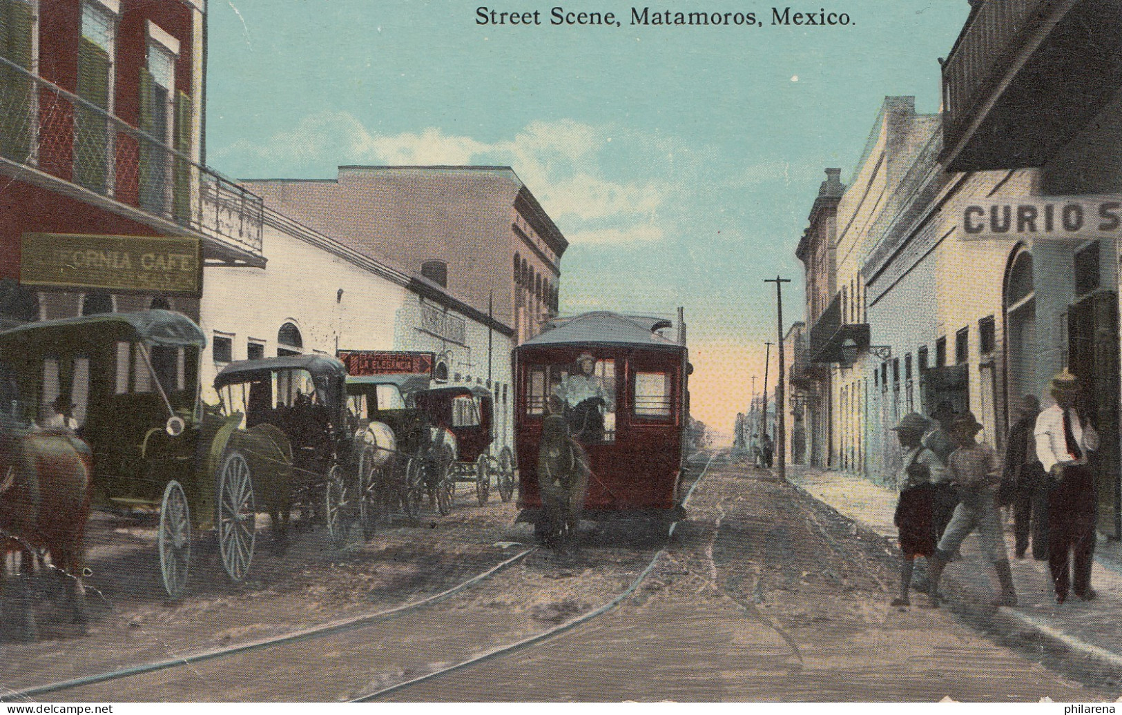 Mexico 1925: Post Card Matamoros Used In Switzerland - Mexiko