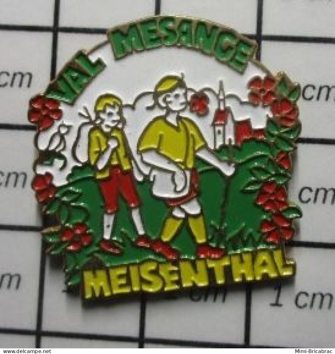 1618A Pin's Pins / Beau Et Rare : VILLES / MEISENTHAL VAL MESANGE - Steden