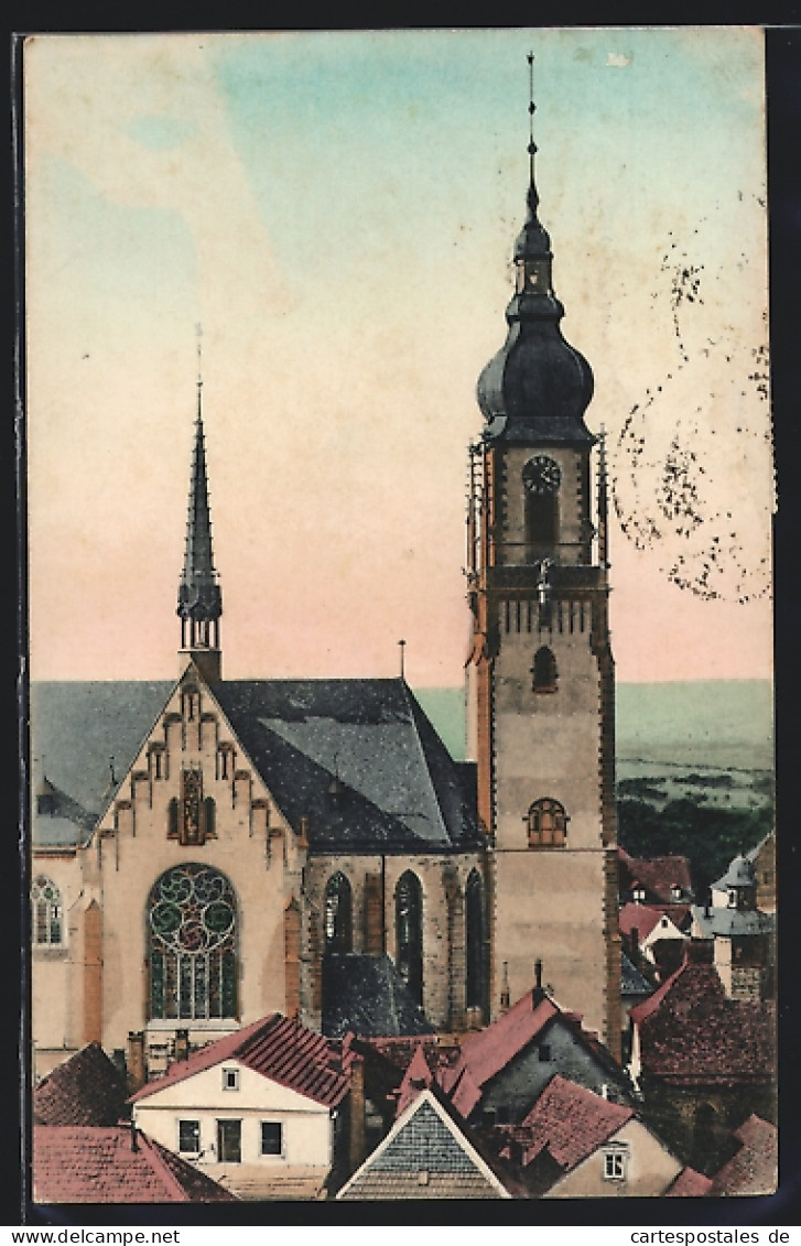 AK Tauberbischofsheim, An Der Pfarrkirche  - Tauberbischofsheim