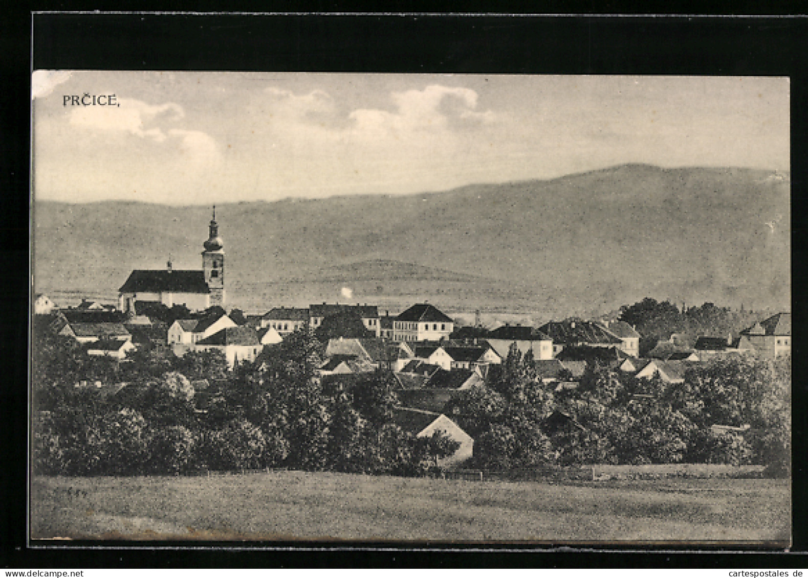 AK Prcice, Panoramablick Auf Die Ortschaft  - Tschechische Republik