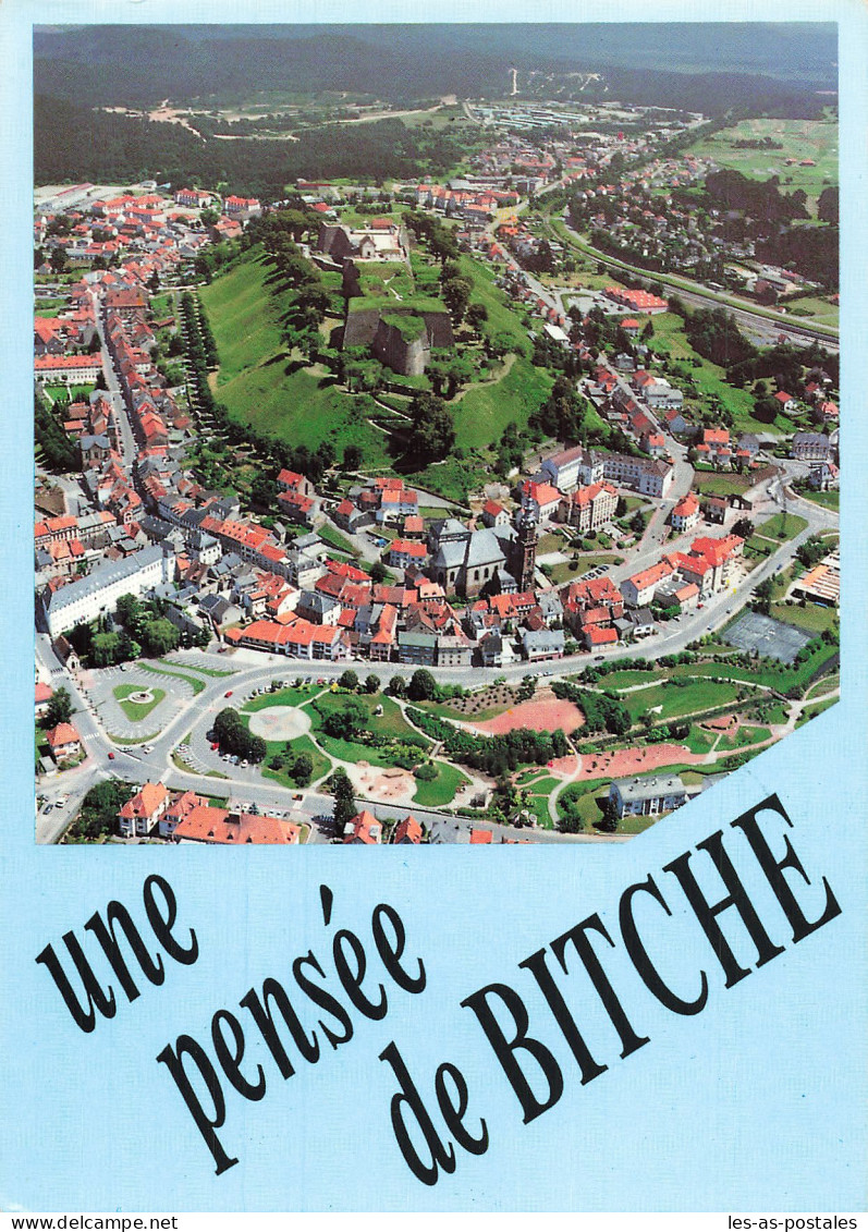 57 BITCHE VUE AERIENNE - Bitche