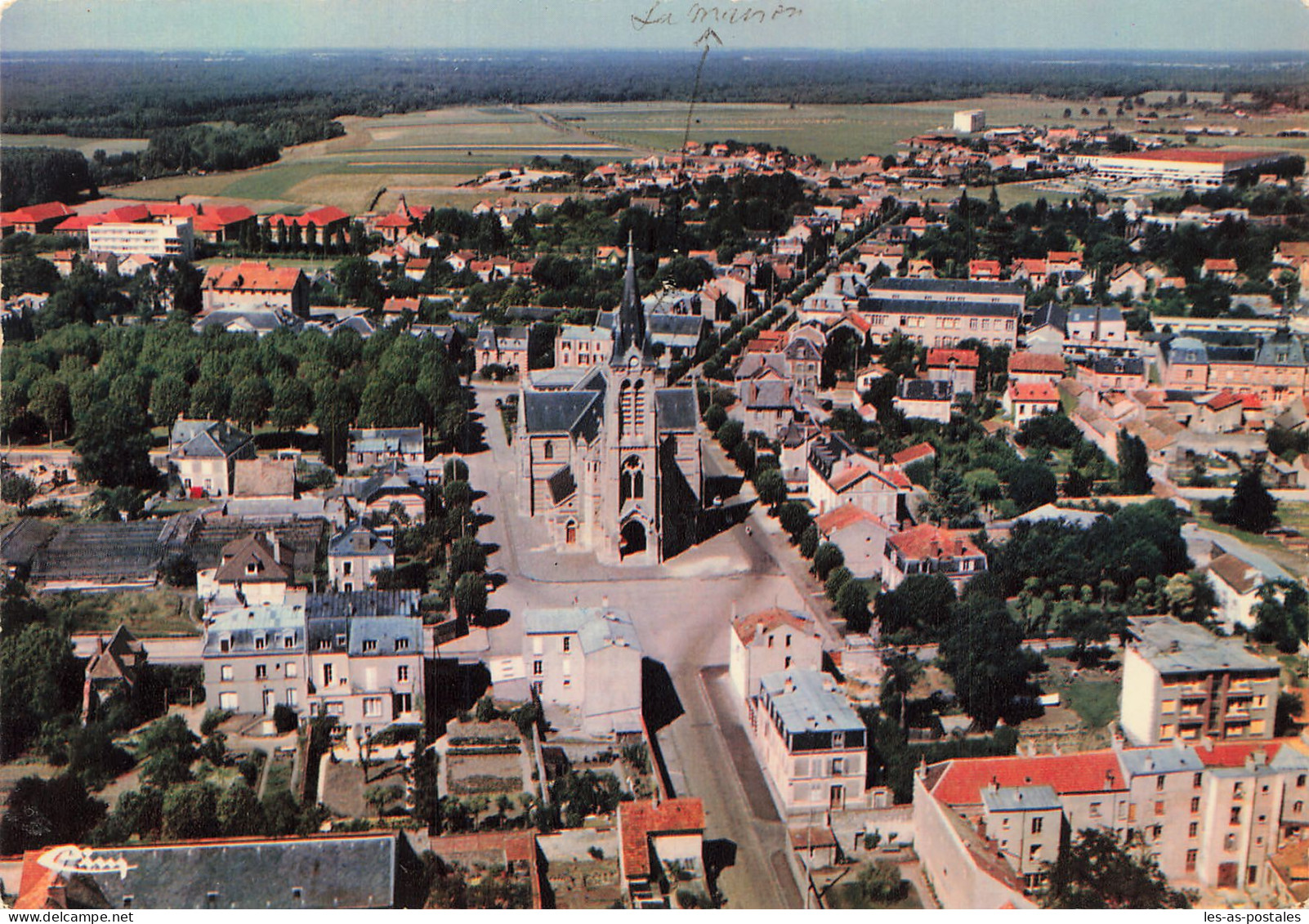 78 RAMBOUILLET VUE AERIENNE - Rambouillet