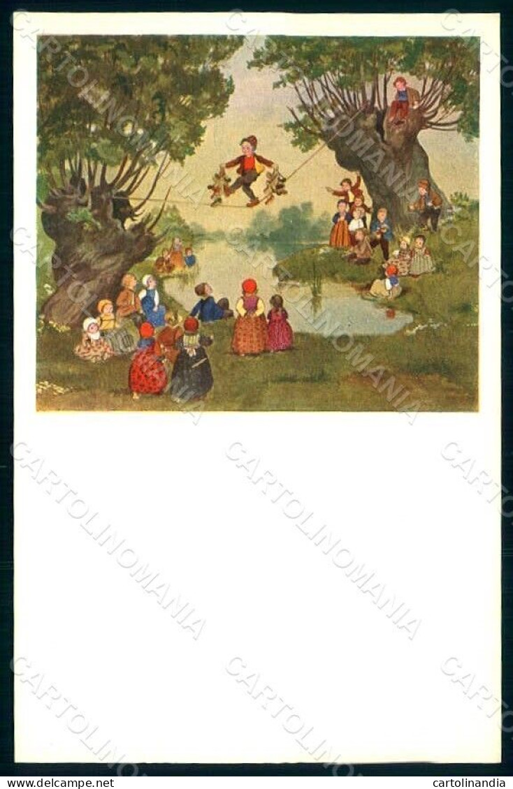 Artist Signed Lang H. Fairy Tales Der Kleine Eulenspiegel Postcard HR1232 - Autres & Non Classés