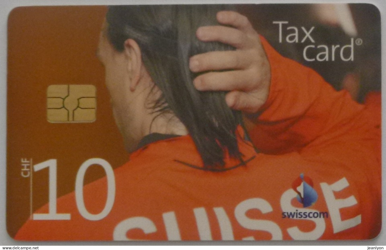 SPORT / FOOTBALL - UEFA EURO 2008 - Hakan Yakin - Carte Téléphone Suisse Taxcard 10 Utilisée - Sport