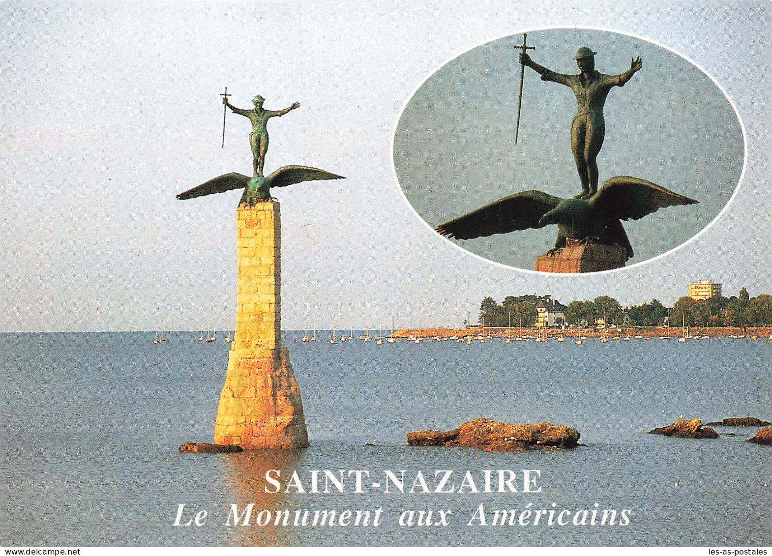 44 SAINT NAZAIRE MONUMENT AMERICAINS - Saint Nazaire