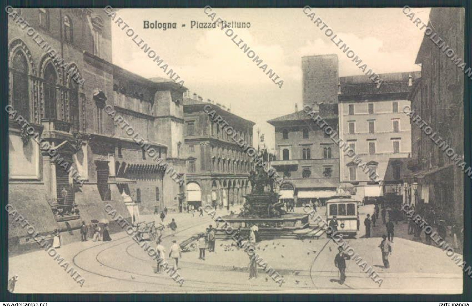 Bologna Città Tram Cartolina ZT1886 - Bologna