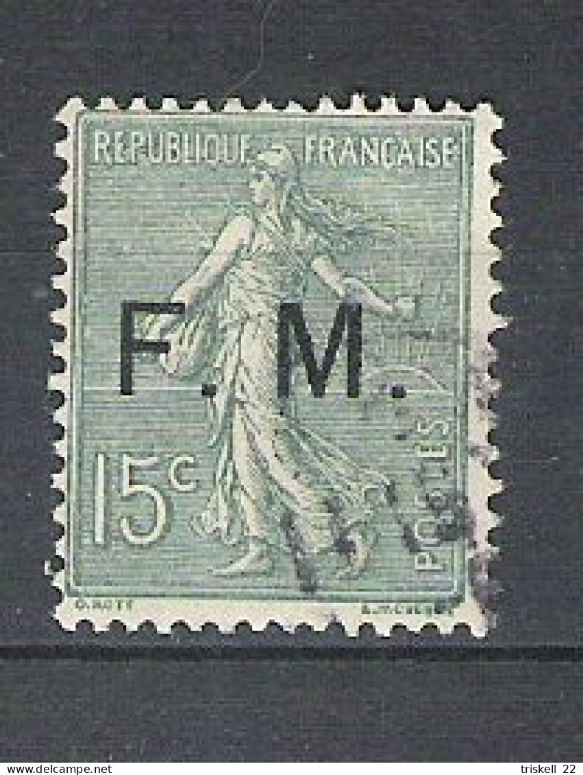 Franchise Militaire : Oblitéré N° 1-2-3-5 - Timbres De Franchise Militaire