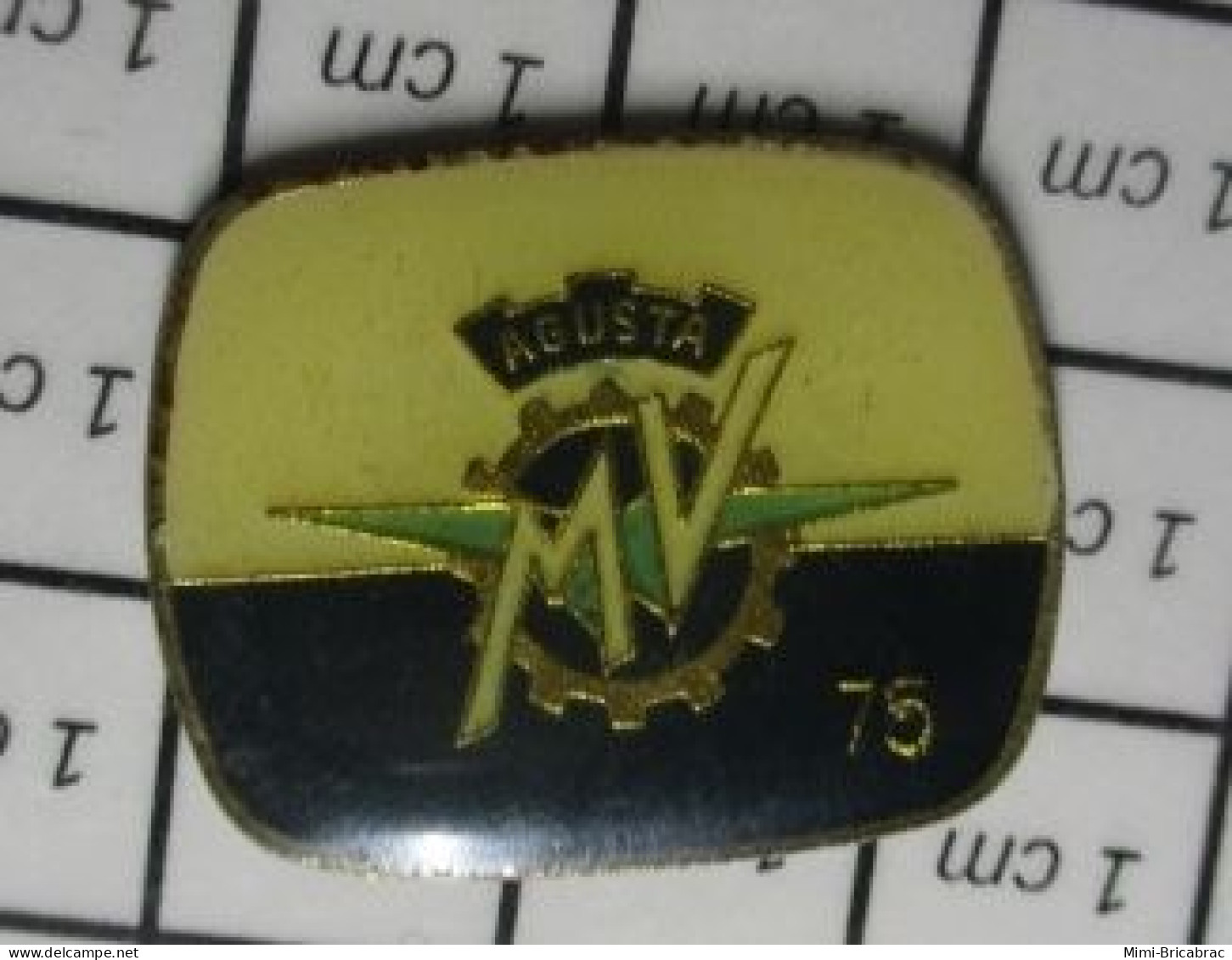 1618A Pin's Pins / Beau Et Rare : MOTOS / LOGO MV AGUSTA - Motos