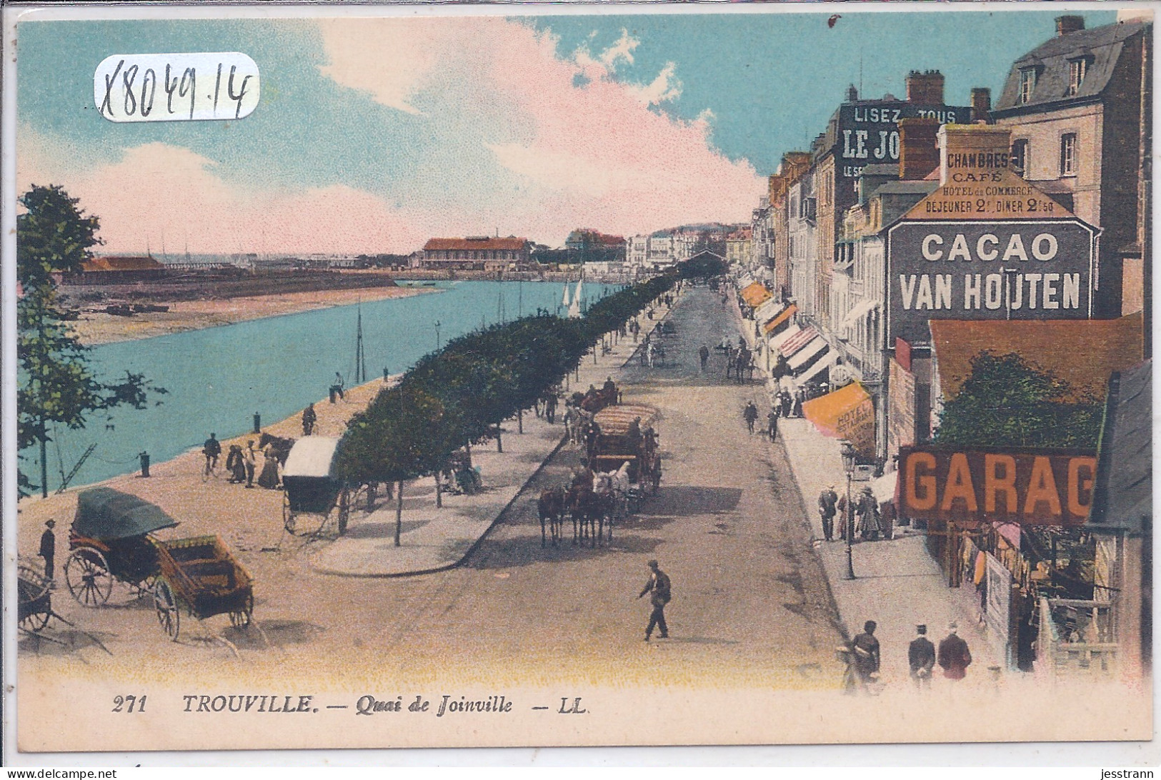 TROUVILLE- QUAI DE JOINVILLE - Trouville