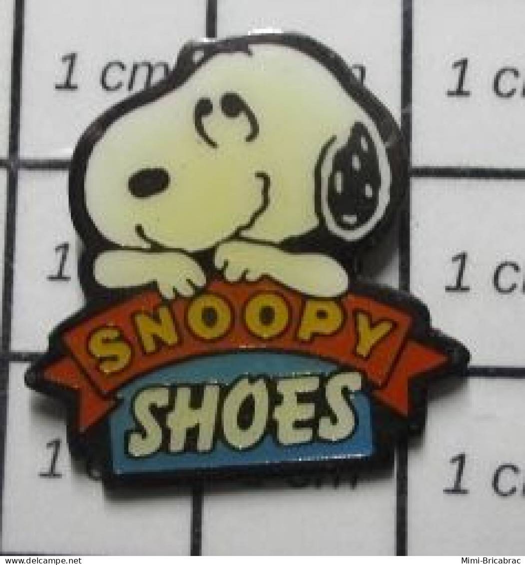 1618A Pin's Pins / Beau Et Rare : MARQUES / CHAUSSURES SNOOPY SHOES - Marcas Registradas