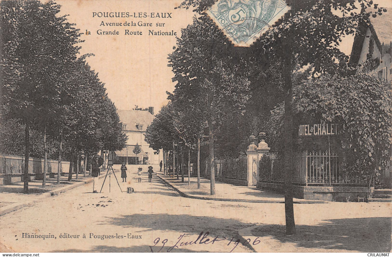 58-POUGUES LES EAUX-N°LP5040-E/0175 - Pougues Les Eaux