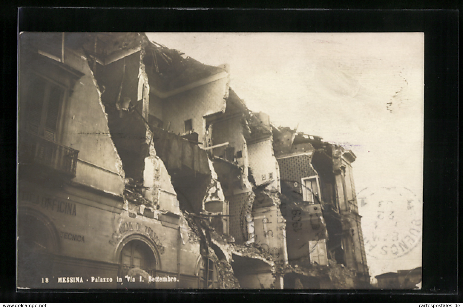 AK Messina, Palazzo, Via I. Settembre  - Disasters