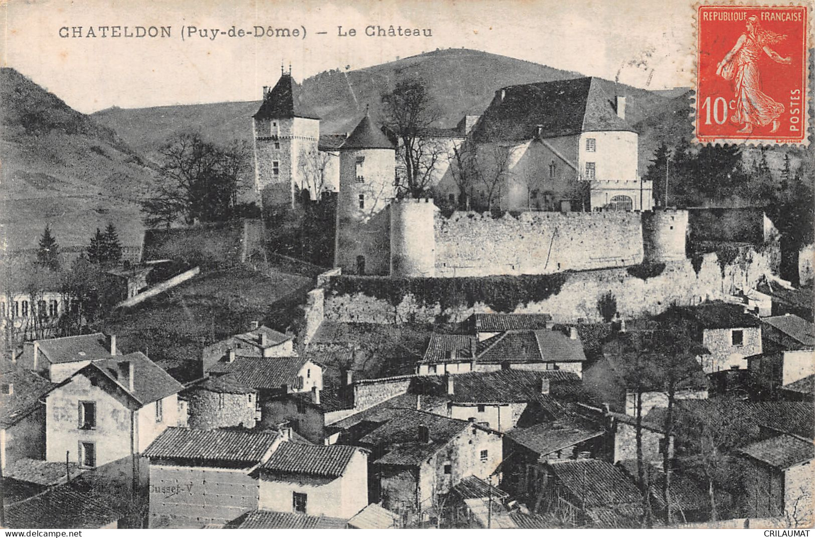 63-CHATELDON-N°LP5040-H/0125 - Chateldon