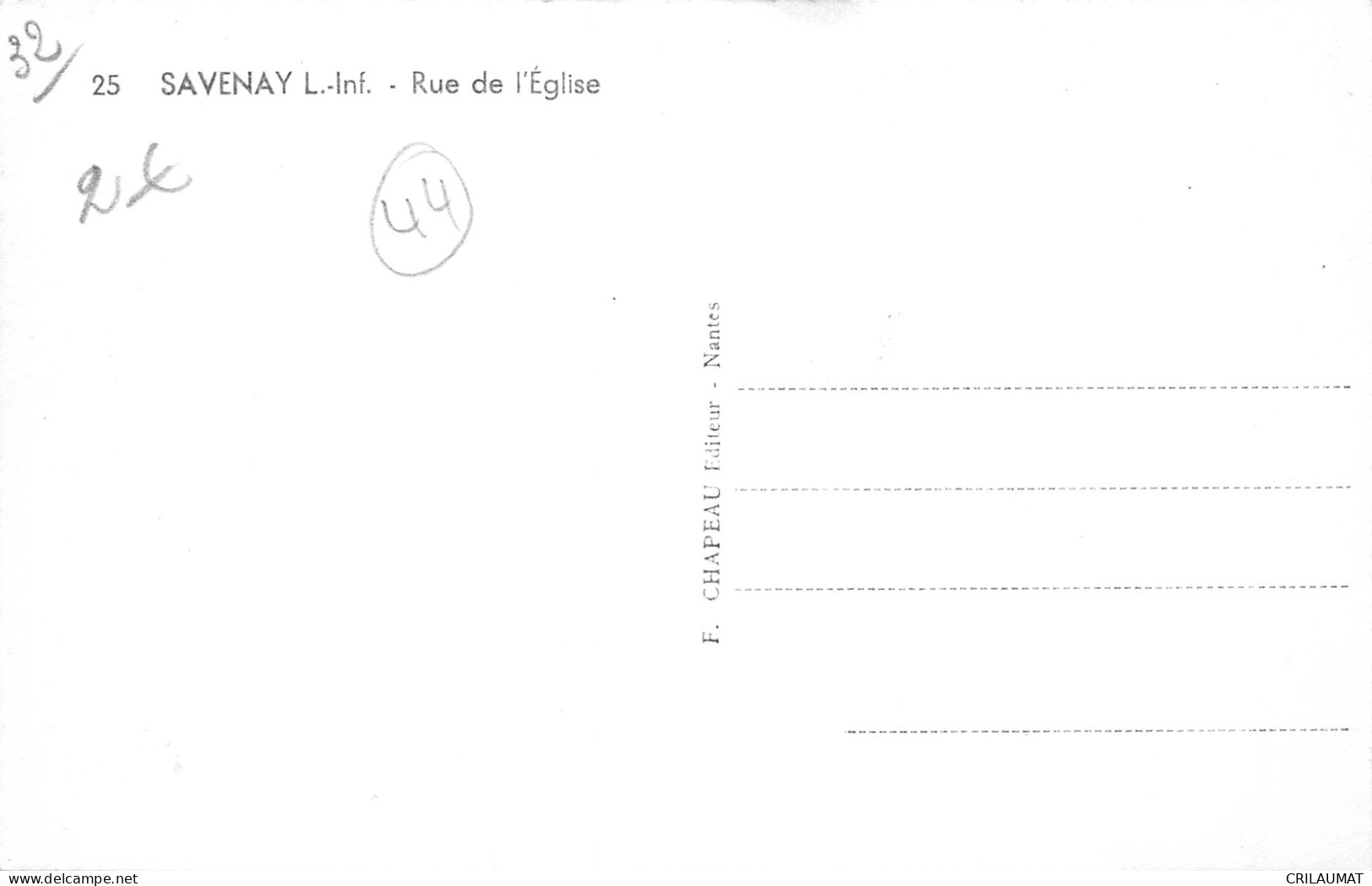 44-SAVENAY-N°LP5041-C/0123 - Savenay