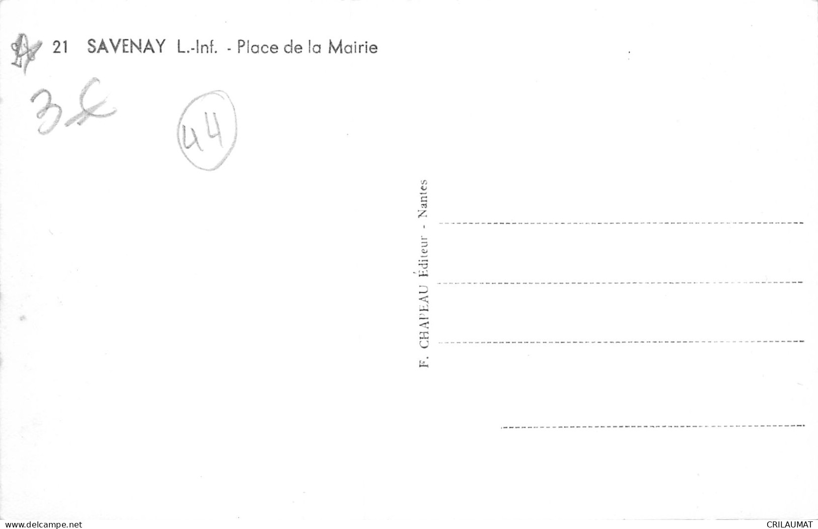 44-SAVENAY-N°LP5041-C/0071 - Savenay