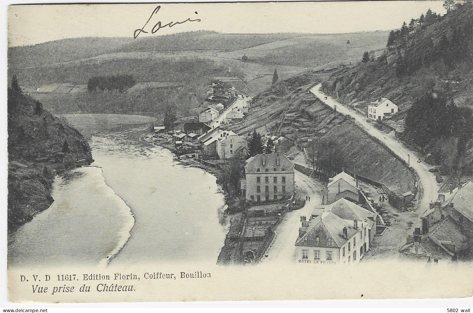 BOUILLON : Vue Prise Du Château - 1905 - Bouillon