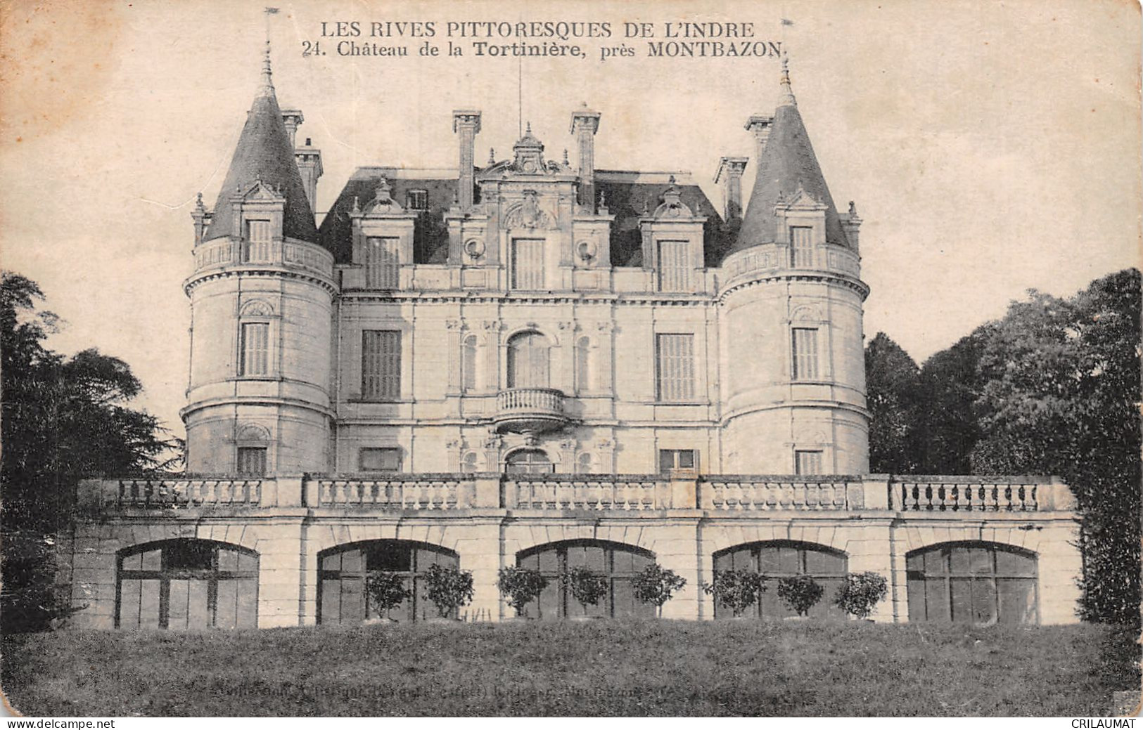 37-MONTBAZON CHATEAU DE LA TORTINIERE-N°LP5042-A/0153 - Montbazon