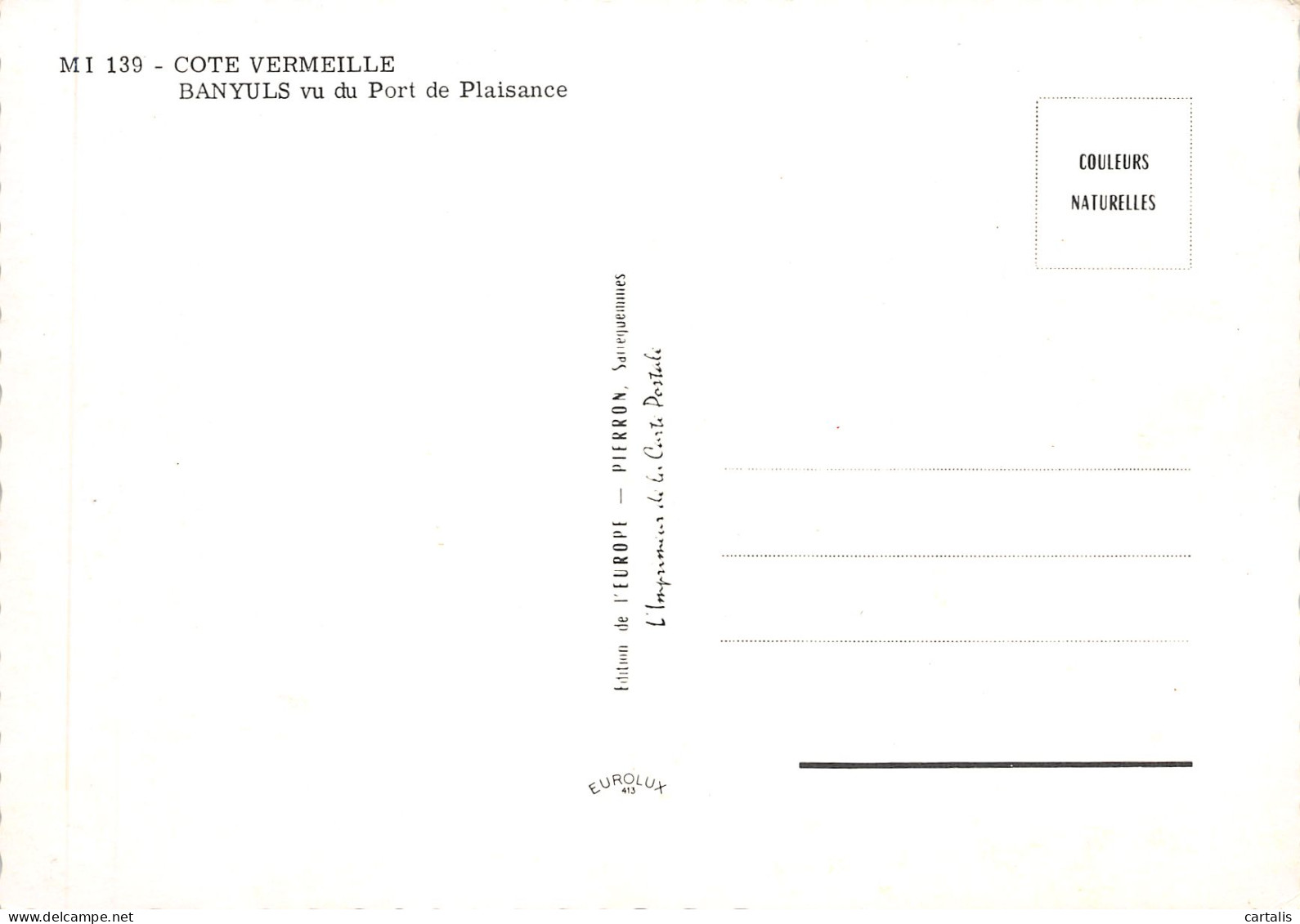 66-BANYULS-N°3714-B/0395 - Banyuls Sur Mer