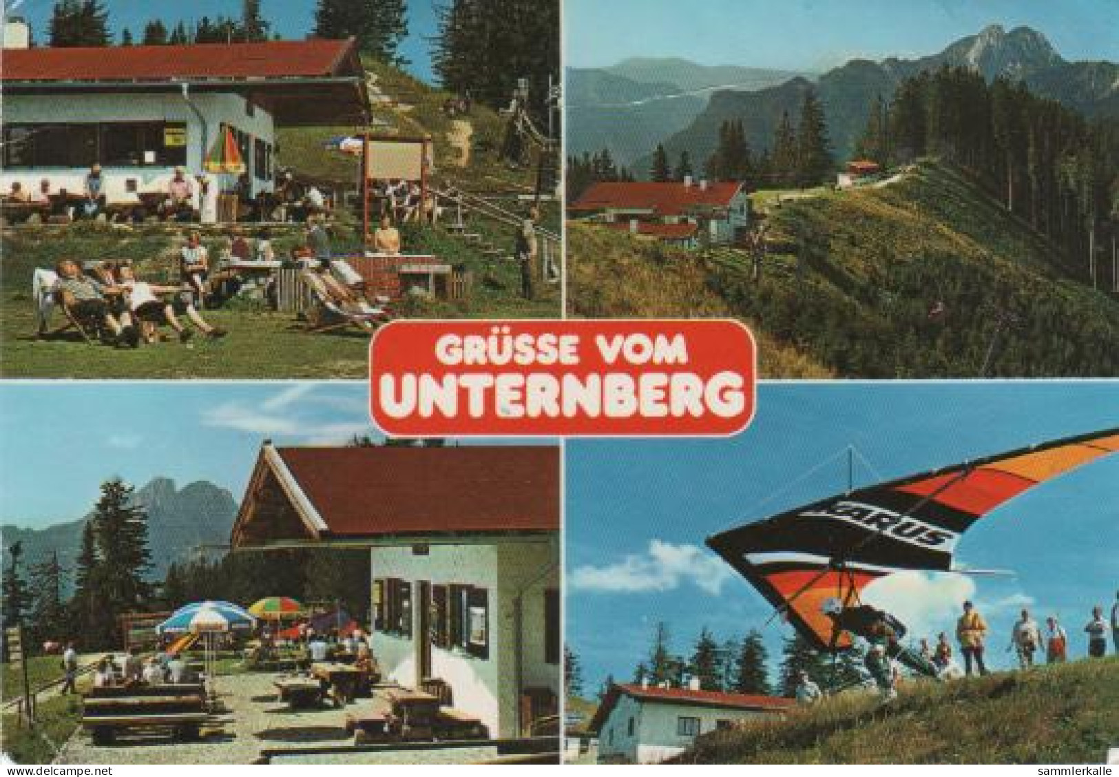 1255 - Ruhpolding - Gipfelgaststätte Unternberg-Alm - 1984 - Ruhpolding