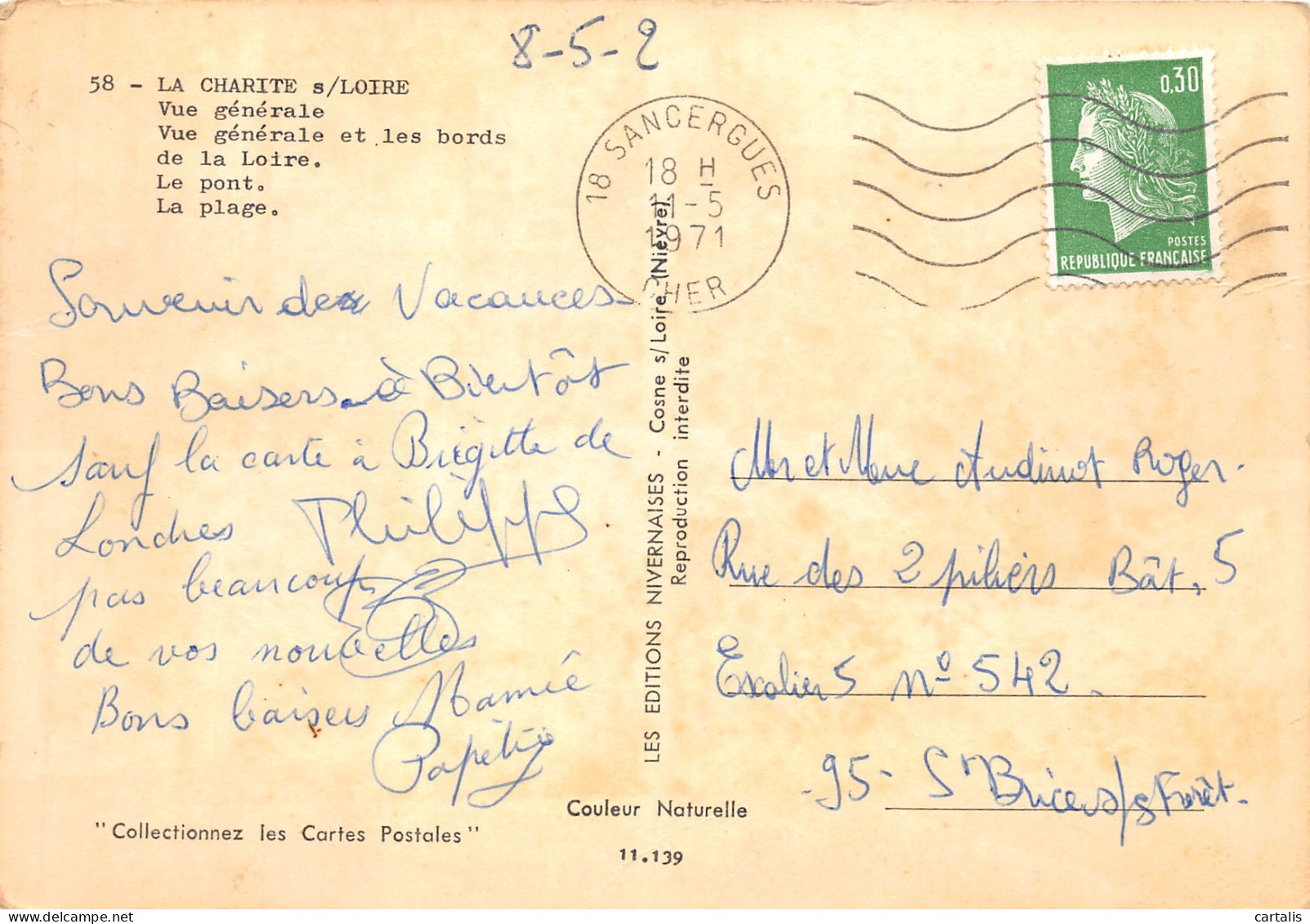 58-LA CHARITE SUR LOIRE-N°3714-D/0213 - La Charité Sur Loire