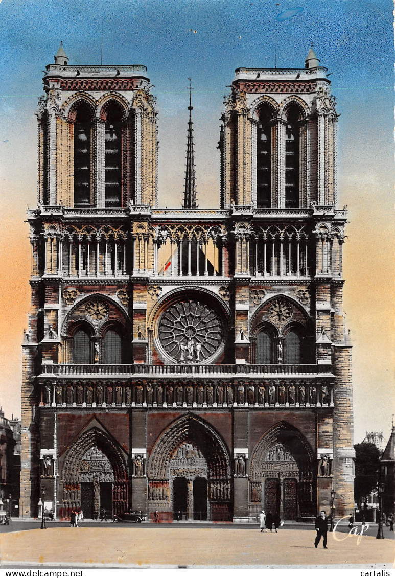 75-PARIS NOTRE DAME-N°3715-D/0039 - Notre Dame De Paris