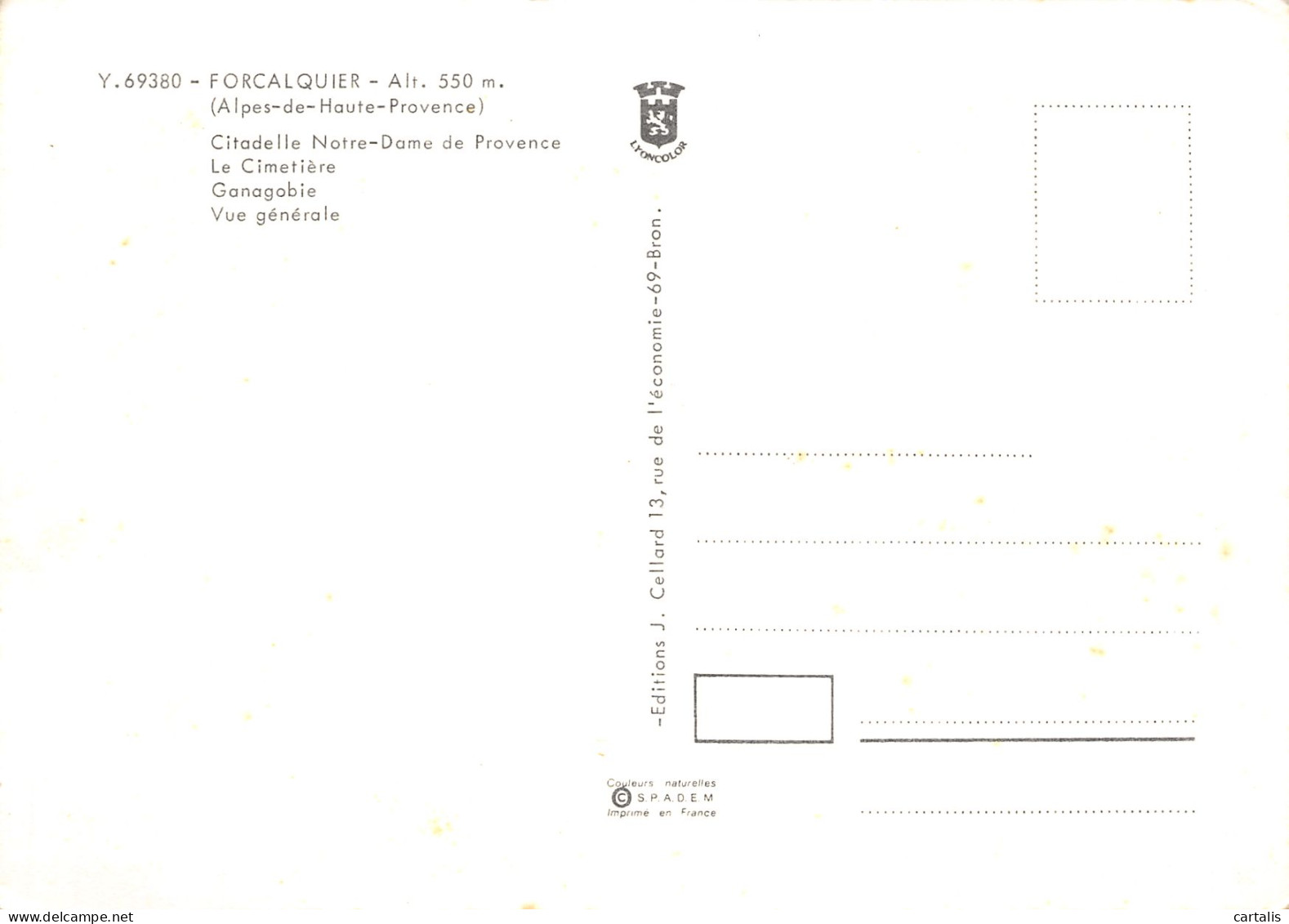 04-FORCALQUIER-N°3715-B/0281 - Forcalquier