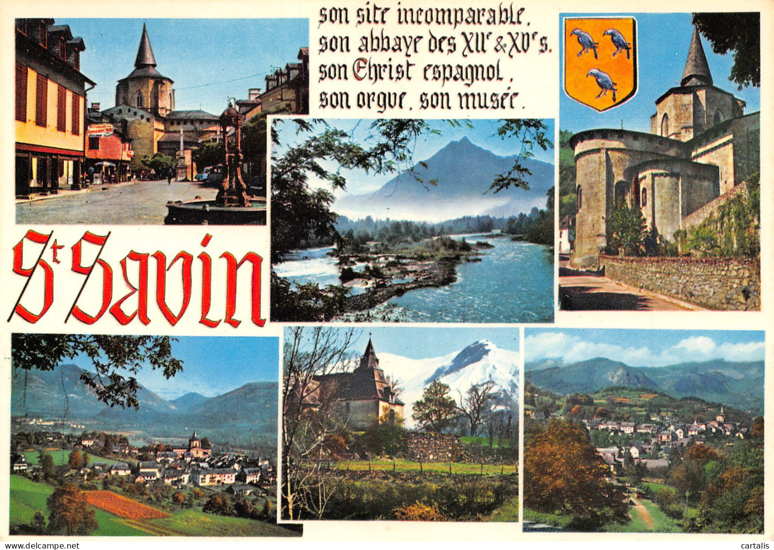 65-SAINT SAVIN-N°3715-B/0097 - Saint Savin