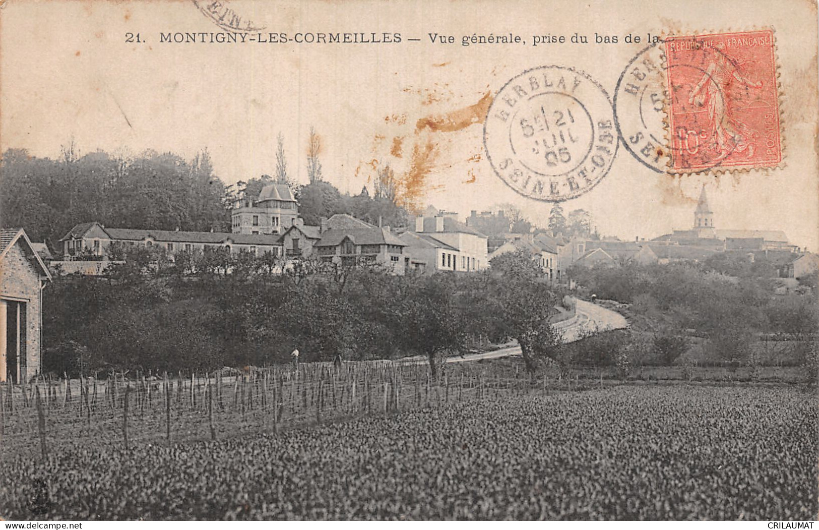 95-MONTIGNY LES CORMEILLES-N°LP5043-F/0055 - Montigny Les Cormeilles