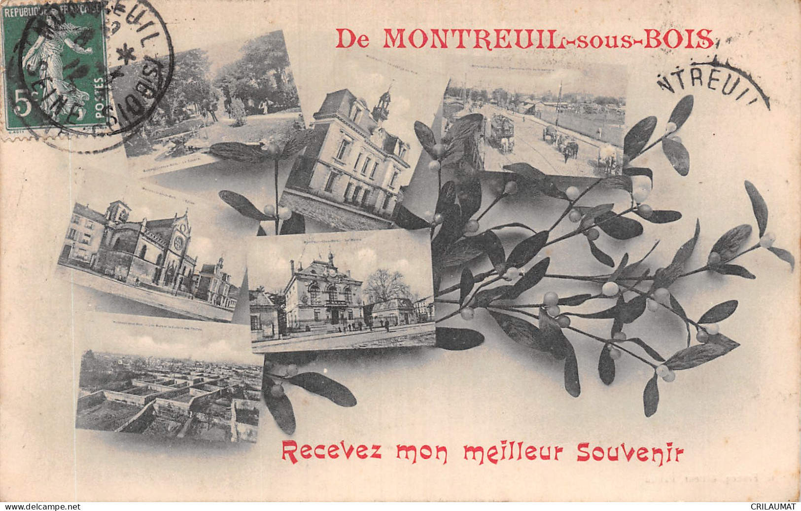 93-MONTREUIL SOUS BOIS-N°LP5043-D/0335 - Montreuil